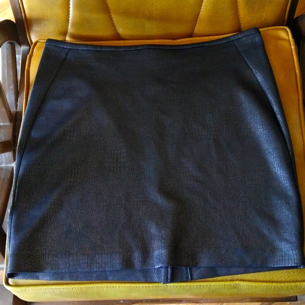 PURE amici Black Mini Skirt